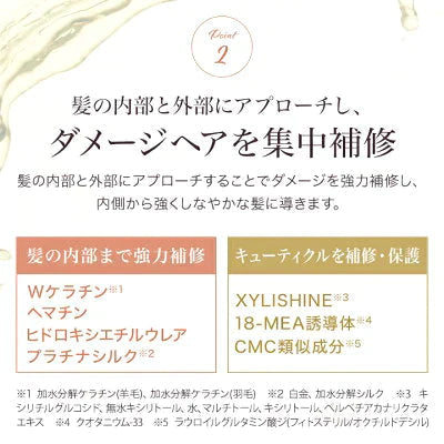【5本セット】Le ment(ルメント)　リペア　ミルク ヘアミルク アウトバストリートメント 洗い流さないトリートメント