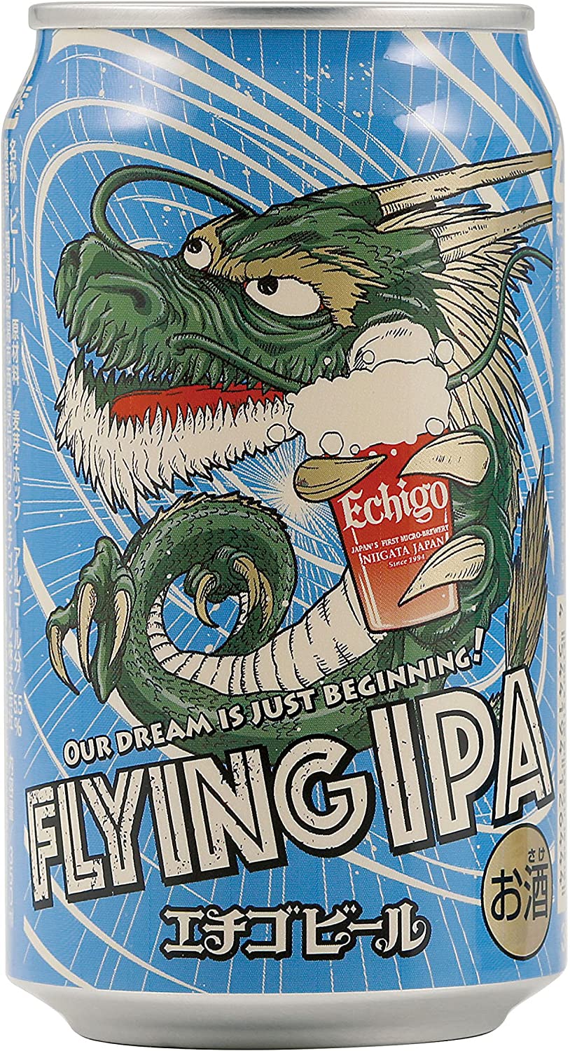 【送料無料】エチゴビール FLYING IPA 350ml×2ケース/48本【本州(一部地域を除く)は送料無料】