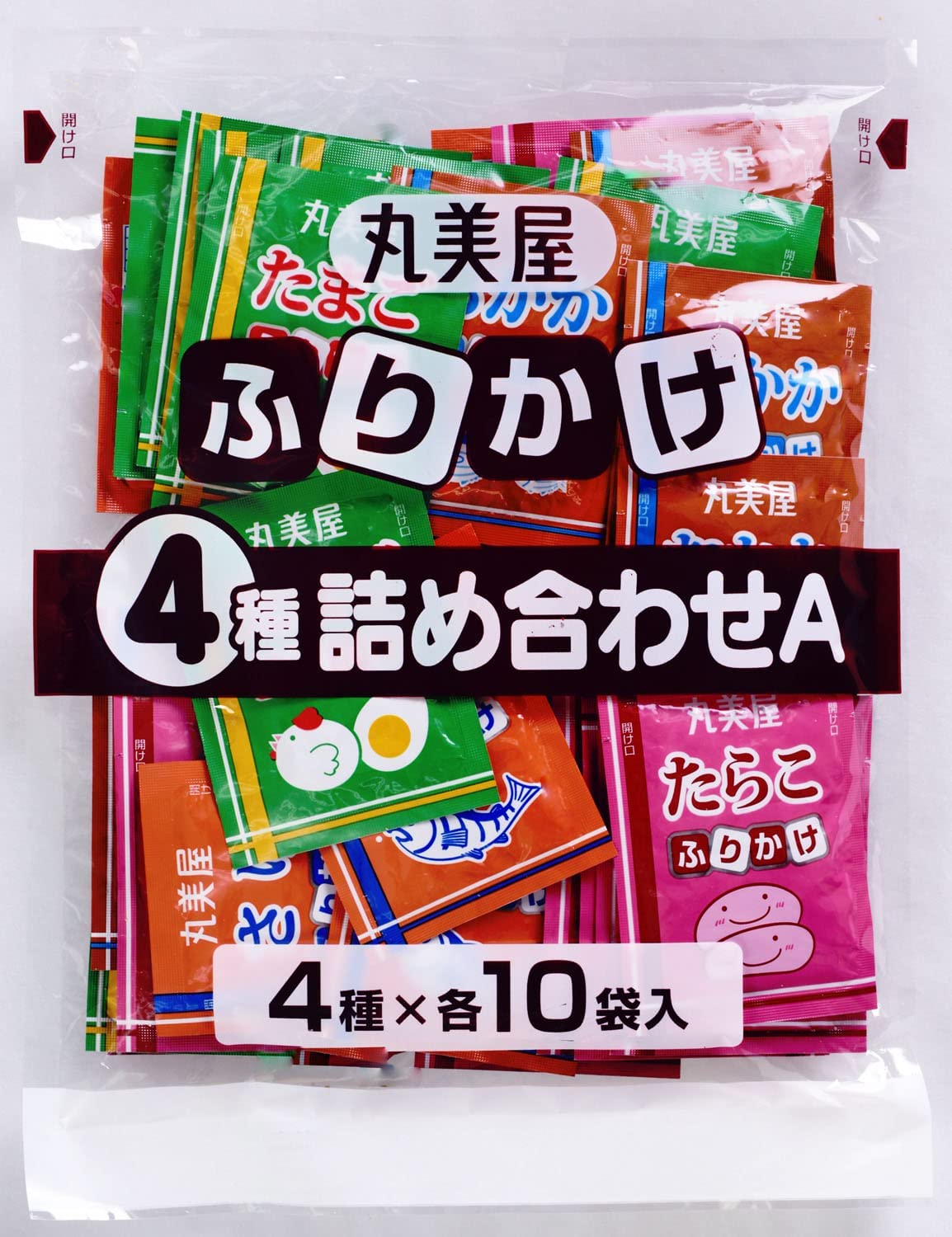 【たっぷり40個+おまけ付き！】丸美屋フーズ 業務用 ふりかけ 4種 詰め合わせ 2.5g
