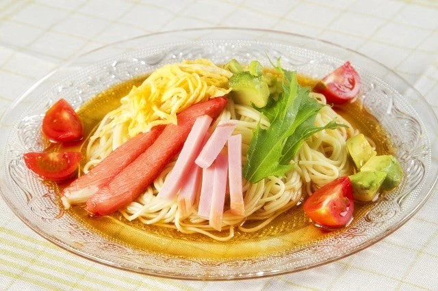 【ご新規さんとシェア買い】冷やし中華  冷し中華かぼす味　2人前 大分特産の柑橘かぼす果汁入り 冷麺 冷し中華 本場九州 お試しセット ご当地 メール便 保存食 非常食 まとめ買い お取り寄せ