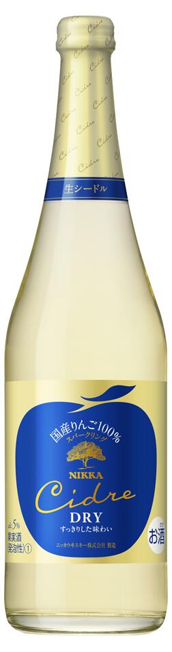 【送料無料】アサヒ ニッカ シードル・ドライ やや辛口 500ml×12本【北海道・沖縄県・東北・四国・九州地方は必ず送料がかかります】