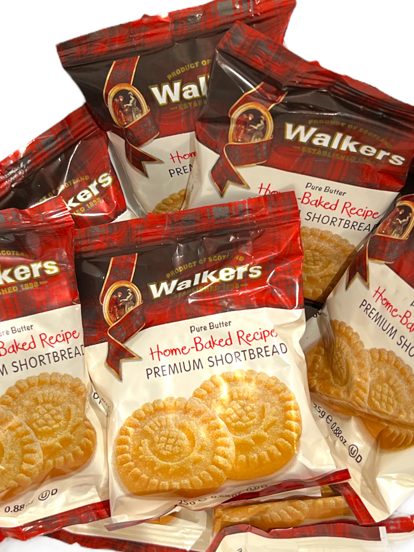 Walkers（ウォーカー）ウォーカーズ プレミアムショートブレッド ラウンズ  8袋(16枚) ショートブレッド 　※クッキー ビスケット スイーツ 焼き菓子