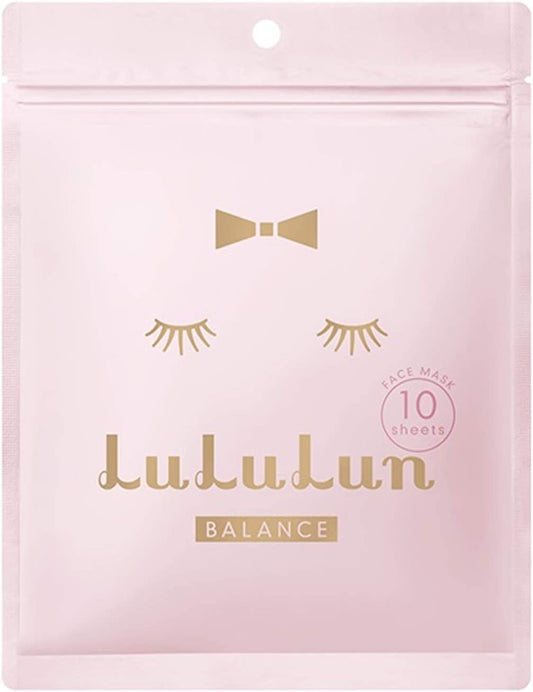 ピンクのルルルン 10年目のリニューアル！新LuLuLun フェイスマスク ピンクのルルルン フェイスパック 10枚入り