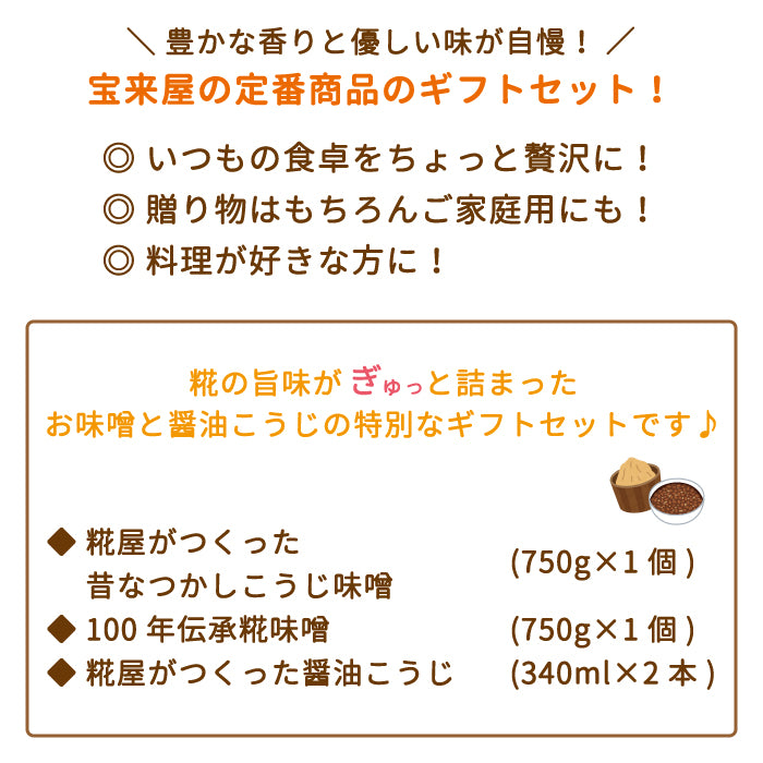 糀屋さんのこだわりセット