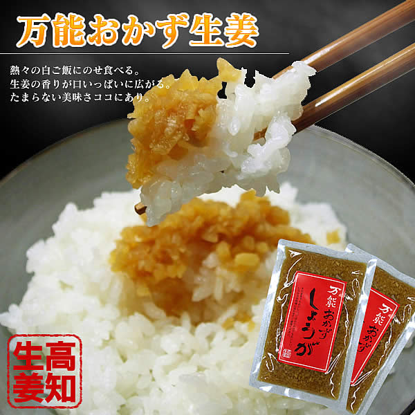 【3人シェア買いでお得】万能おかずしょうが 130g 4袋