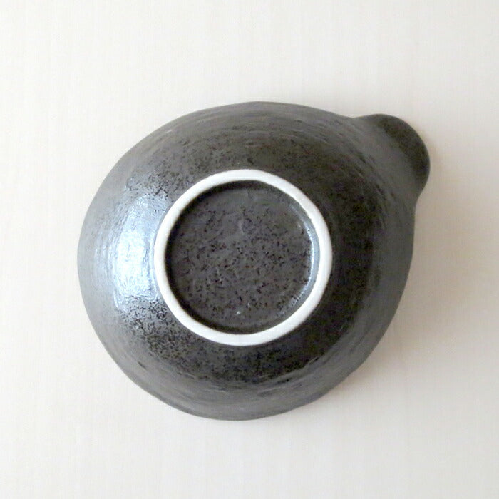 白吹天目・純とんすい【長辺14.5cm No.7 鍋小物 取り分け小鉢 とん水 呑水 土鍋料理アイテム 鍋アイテム 単品販売 国産 良質 美濃焼 yamaki】【 陶器のふる里  stockヤ】