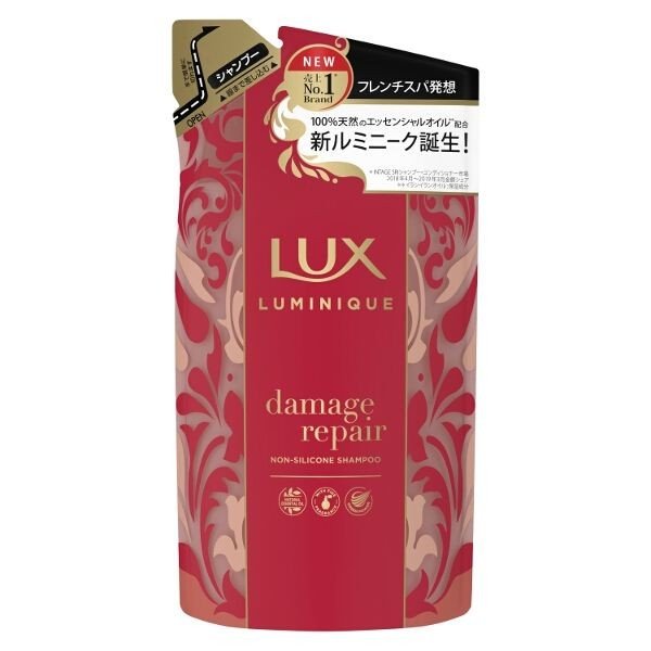 【おまけ付き！】 ラックス(LUX)　 ルミニーク ダメージリペア ノンシリコンシャンプー 詰め替え 350g