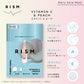 【ビタミンC&モモ】RISM デイリーケアマスク 5袋40枚 セット リズム フェイスパック 送料無料【シェア買いなら3200円！】