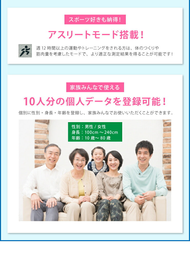 【超得ハイパーSALE】(カラー：ホワイト)体組成計 超薄型 BodyFatScale 体重 体脂肪率 体水分量 推定骨量 筋肉量 基礎代謝量 BMI値 体組織計 体重計 ヘルスメーター ボディスケール シンプル コンパクト ダイエット 健康管理 ヘルスケア 新生活