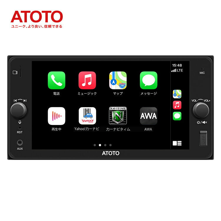 【ATOTO正規品 トヨタ専用 ワイドパネル 7インチ カーナビ F7TYC7XE】7inch カーオーディオ一体型ナビ 一部のトヨタモデルと互換性があります ナビゲーション カープレイ カーナビ carplay ナビ android カーナビ 2din ナビフルセグ atoto トヨタ専用 atoto f7 カーナビ