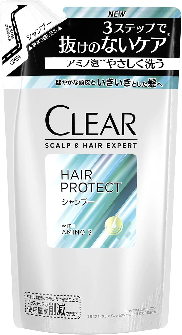 　CLEAR(クリア) ヘアプロテクト メンズ 男性用 スカルプケア 頭皮 スカルプシャンプー つめかえ用 280g　抜けないのケア