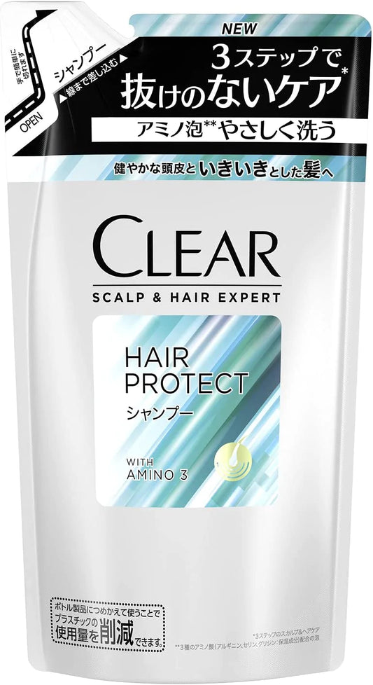 　CLEAR(クリア) ヘアプロテクト メンズ 男性用 スカルプケア 頭皮 スカルプシャンプー つめかえ用 280g　抜けないのケア