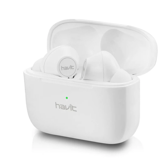 【ホワイト】ワイヤレスイヤホン ノイズキャンセリング ANC Bluetooth5.1 iPhone  アンドロイド 高音質 自動ペアリング  アクティブノイズキャンセリング Android 片耳【エコ得】
