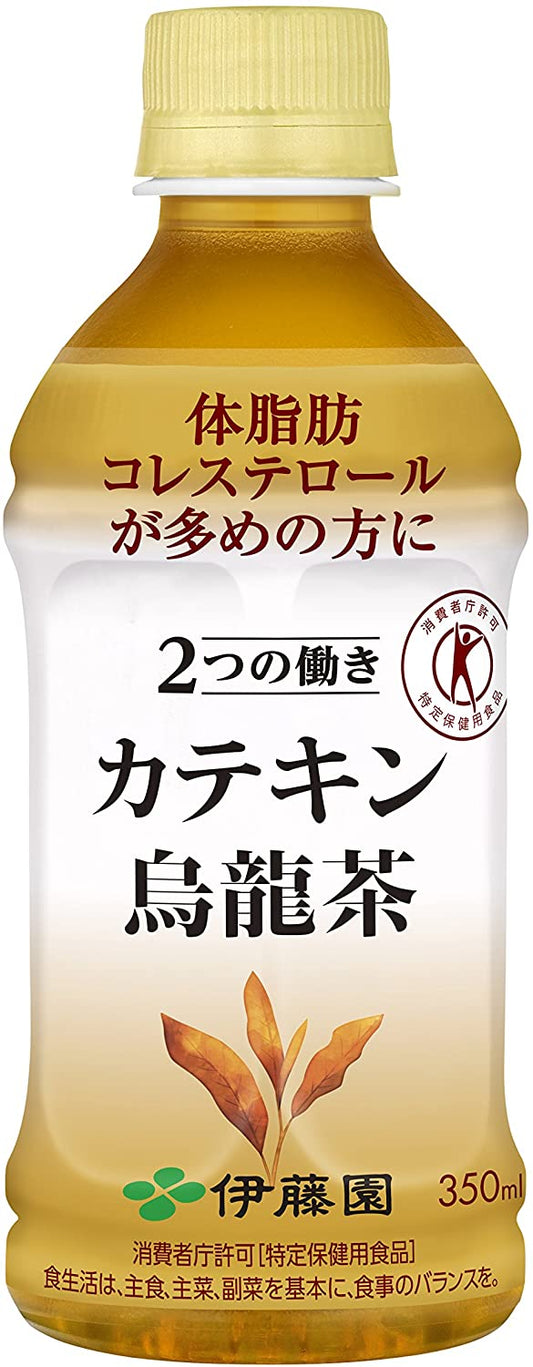 伊藤園 2つの働き カテキン烏龍茶 350ml 24本入トクホ