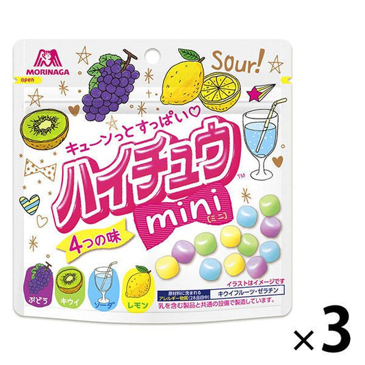 【たっぷり3袋+おまけ付き！】森永製菓 ハイチュウミニパウチ