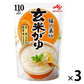 【たっぷり3袋+おまけ付き！】味の素　玄米がゆ　250g×3食　粥
