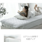 敷きパッド プレミアム アイスグレー 夏用 ひんやり 冷感 ダブル 140×200 送料無料 クール敷きパッド ひんやり敷きパッド 接触冷感敷きパッド 敷パッド 夏 接触冷感 クール 涼感 涼しい 冷感寝具 涼感寝具
