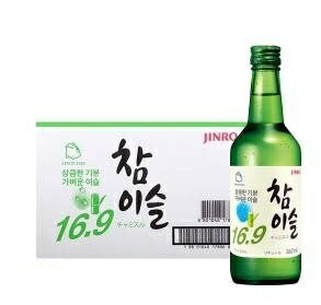 【送料無料】眞露 JINRO チャミスル フレッシュ16.9度 360ml×20本【北海道・沖縄県・東北・四国・九州地方は必ず送料がかかります】