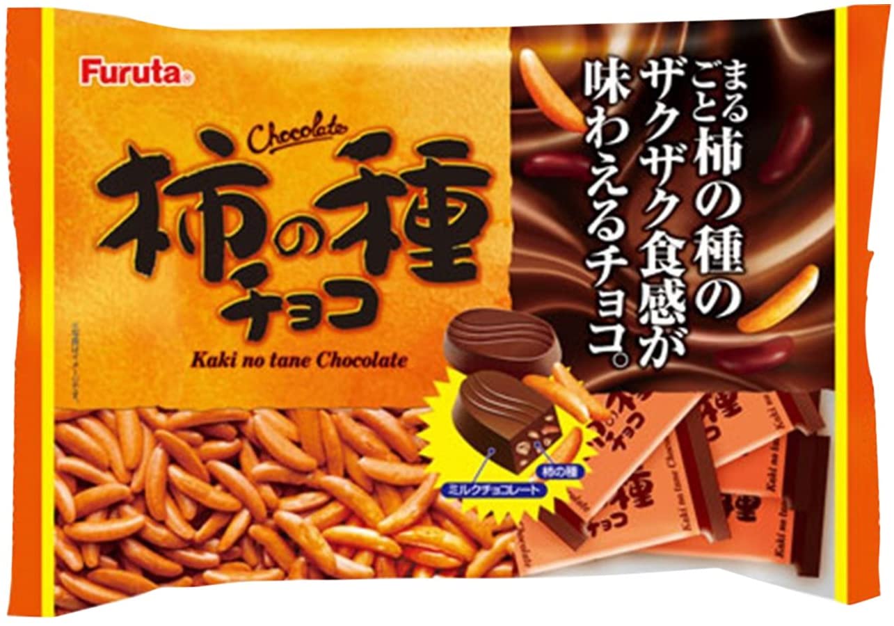 【送料無料】フルタ製菓 柿の種チョコ 183ｇ×32袋(2ケース)