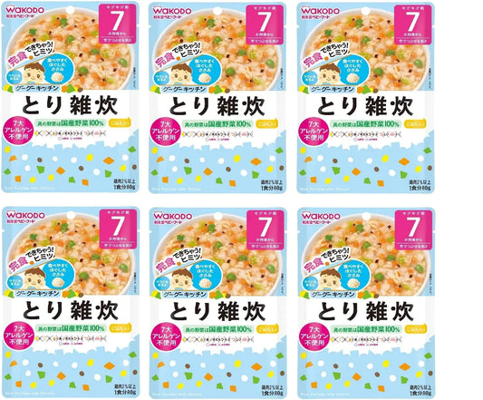 　和光堂 グーグーキッチン とり雑炊×6袋 [7か月頃から]