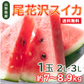 【予約販売7月下旬より順次出荷】尾花沢スイカ １玉 山形県産 2L 3L スイカ すいか 送料無料 ギフト お取り寄せ 産地直送  kkb-007