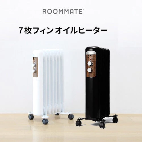 7枚フィン オイルヒーター 　RM-94H WH