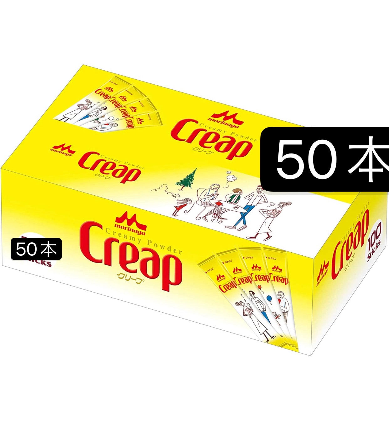 バラ売り　50本　森永乳業 クリープ・スティック