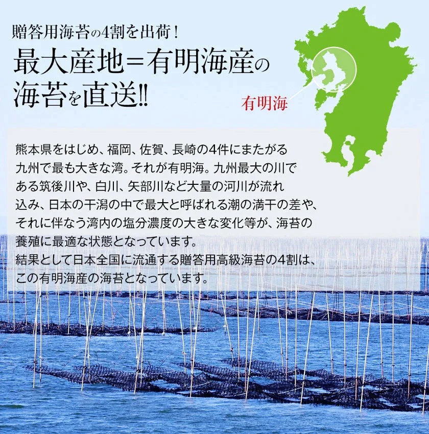 【カウシェうまいもん市場】海苔 国産 有明海育ち 香り豊かな 磯の香り のり たっぷり全型30枚入り 送料無料 (半切60枚分に相当) 乾物 乾燥海苔《7-14業日以内に出荷予定(土日祝日除く)》
