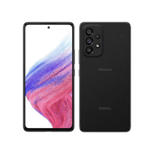 [新品] docomo Galaxy A53 5G SC-53C ブラック 黒 Black SIMロック解除済SIMフリー4942857224771