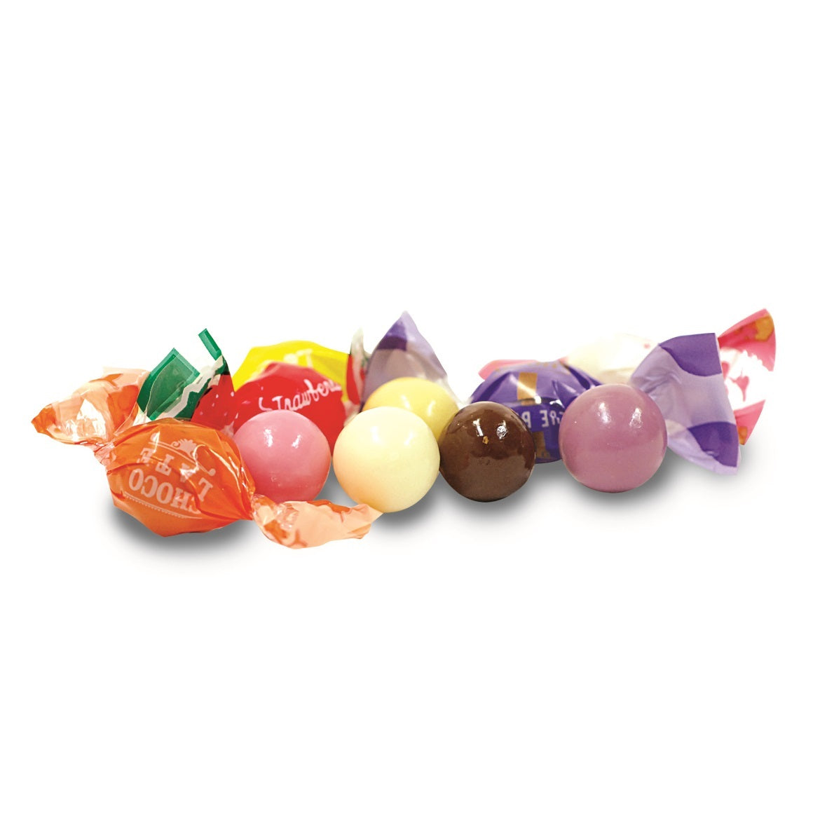 【送料無料】高岡食品工業タカオカチョコ チョコレートボール 5MIX 155g×12袋