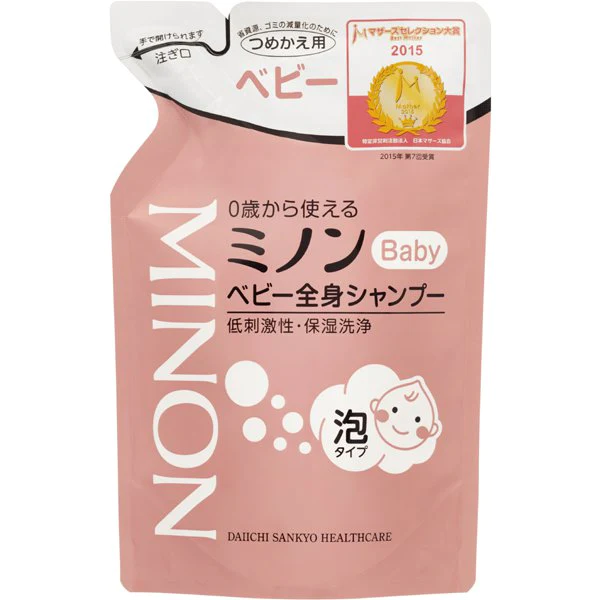 ミノンベビー ミノン MINON ミノン ベビー全身シャンプー 泡タイプ つめかえ用 300ml [全身シャンプー]