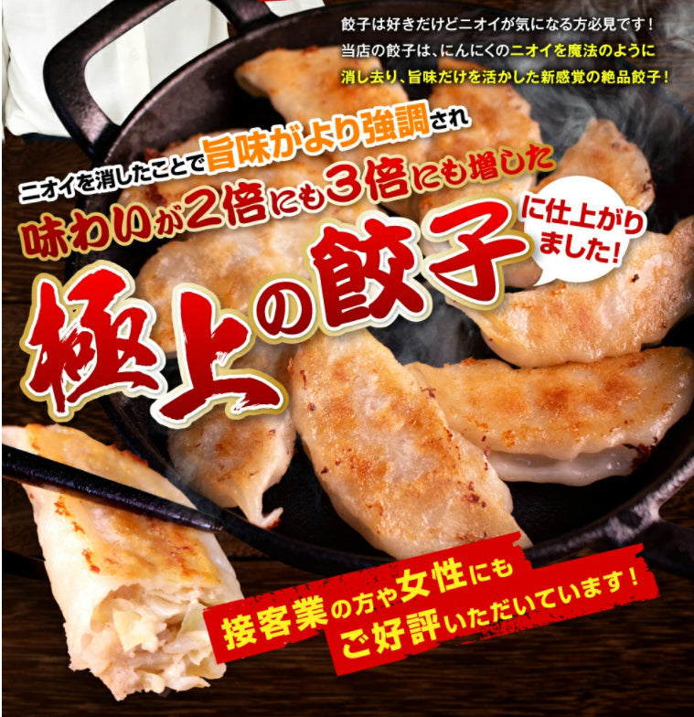 イチロー餃子の神戸味噌だれ餃子100個+生姜餃子100個セット