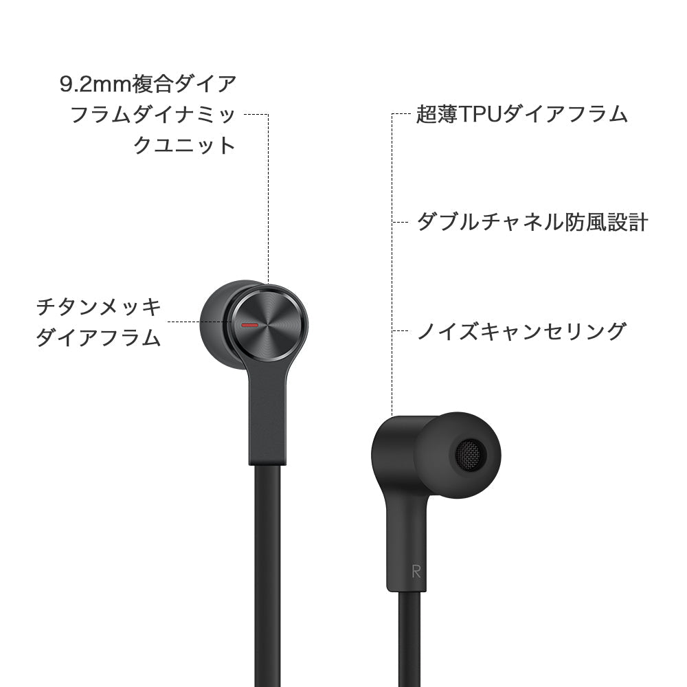 Huawei純正品 FreeLace Bluetooth イヤホン Bluetooth 5.0