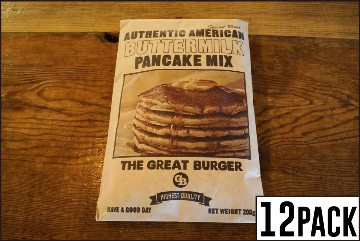 THE GREAT BURGER BUTTERMILK PANCAKE MIX【 パンケーキミックス200g×12袋セット 】