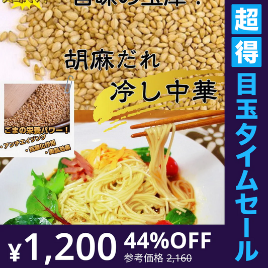 【超得ハイパーSALE】冷麺お試しセット(6人前)特製 胡麻ダレ冷やし中華 ノンフライの九州熟成麺で健康指向 保存食 ギフト 御中元 内祝