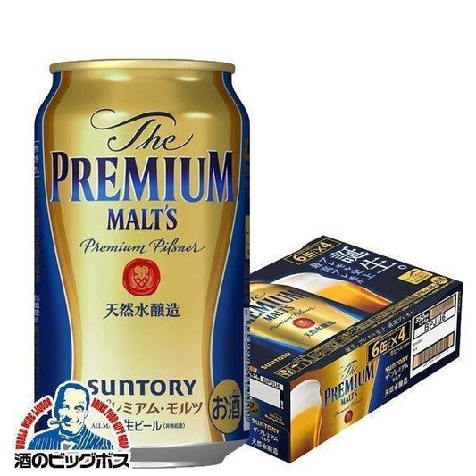 ビール サントリー ザ プレミアムモルツ 350ml×1ケース/24本《024》『CSH』【本州のみ 送料無料】