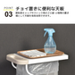 【グレー 】フィレッテ リサイクルスタンド ゴミ箱 30L 45L 分別 ペットボトル ビン 缶 シンプル 省スペース ビーワーススタイル おしゃれ 台所 リビング 天板付き スライド 取っ手 ダストボックス