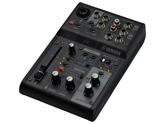 [新品] YAMAHA ヤマハ ライブストリーミング ミキサー AG03MK2 ブラック