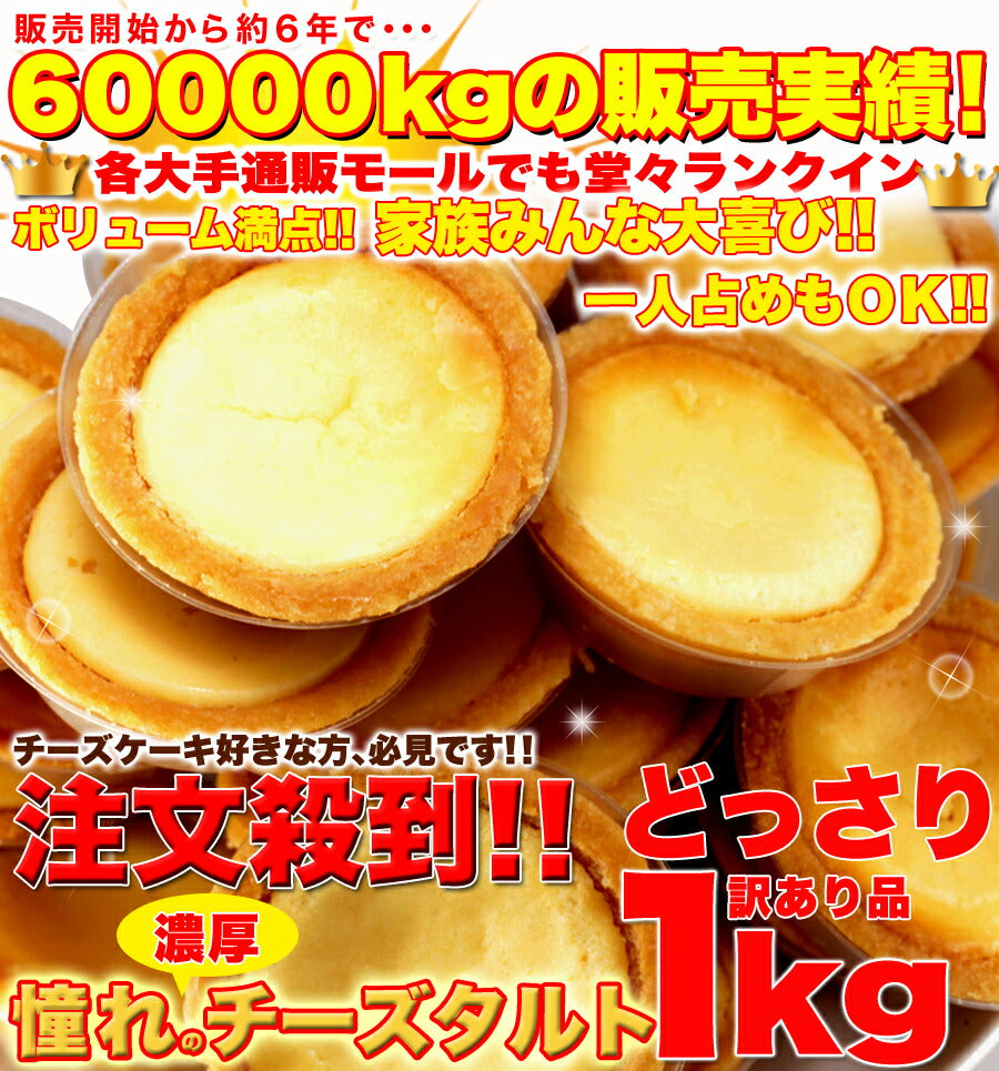 濃厚 チーズタルト (1kg) 個包装 チーズケーキ 常温保存 訳あり お菓子 焼き菓子 人気 ホワイトデー 小分け 業務用 文化祭 学園祭 お菓子 タルト チーズ 常温