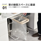 【ライトベージュ 】フィレッテ リサイクルスタンド ゴミ箱 30L 45L 分別 ペットボトル ビン 缶 シンプル 省スペース ビーワーススタイル おしゃれ 台所 リビング 天板付き スライド 取っ手 ダストボックス
