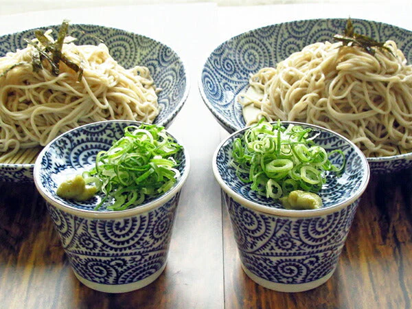 送料無料 そば食器セット 8アイテム 2人分 ざるそば 日本製 美濃焼 たこ唐草 和食器 そばちょこ 竹すのこ 大皿 薬味皿 お得