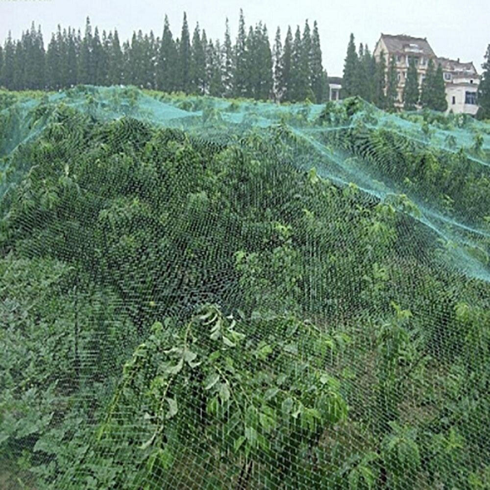 ネット 鳥よけネット グリーン 4m×10m 畑 バードネット 長さカット 可能 防鳥ネット カラス対策 からすよけ ゴミネット 家庭菜園ネット 農業用品 資材 防鳥ネット ベランダ 鳥よけ 網 田畑 鳥害対策 ハト ツバメ 水稲 果樹園 菜園