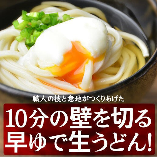 本場讃岐うどん【早ゆで麺】8分うどん(220g×4)