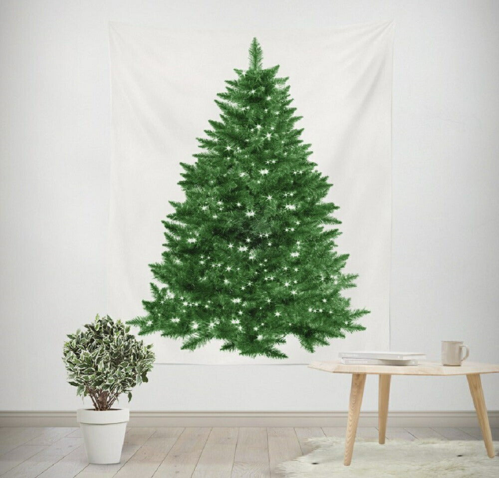 クリスマスタペストリー 特大 2m クリスマスツリー 200cm 布 ウォールツリー クリスマス ツリー タペストリー ツリータペストリー ウォールデコレーション ウォールアート ウォールデコ クリスマス 壁掛け 多機能 壁 インテリア サンタクロース サンタ 北欧 おしゃれ モダン