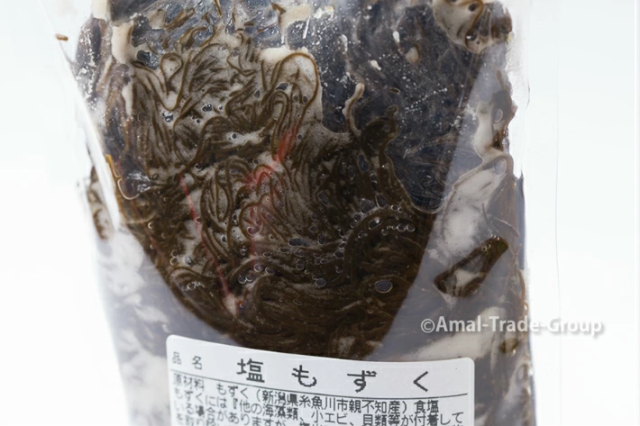 【無添加】日本海糸魚川親不知産、食雪解け水ミネラルたっぷり入った無添加産地直送シャキシャキもずく。たっぷり500g♪