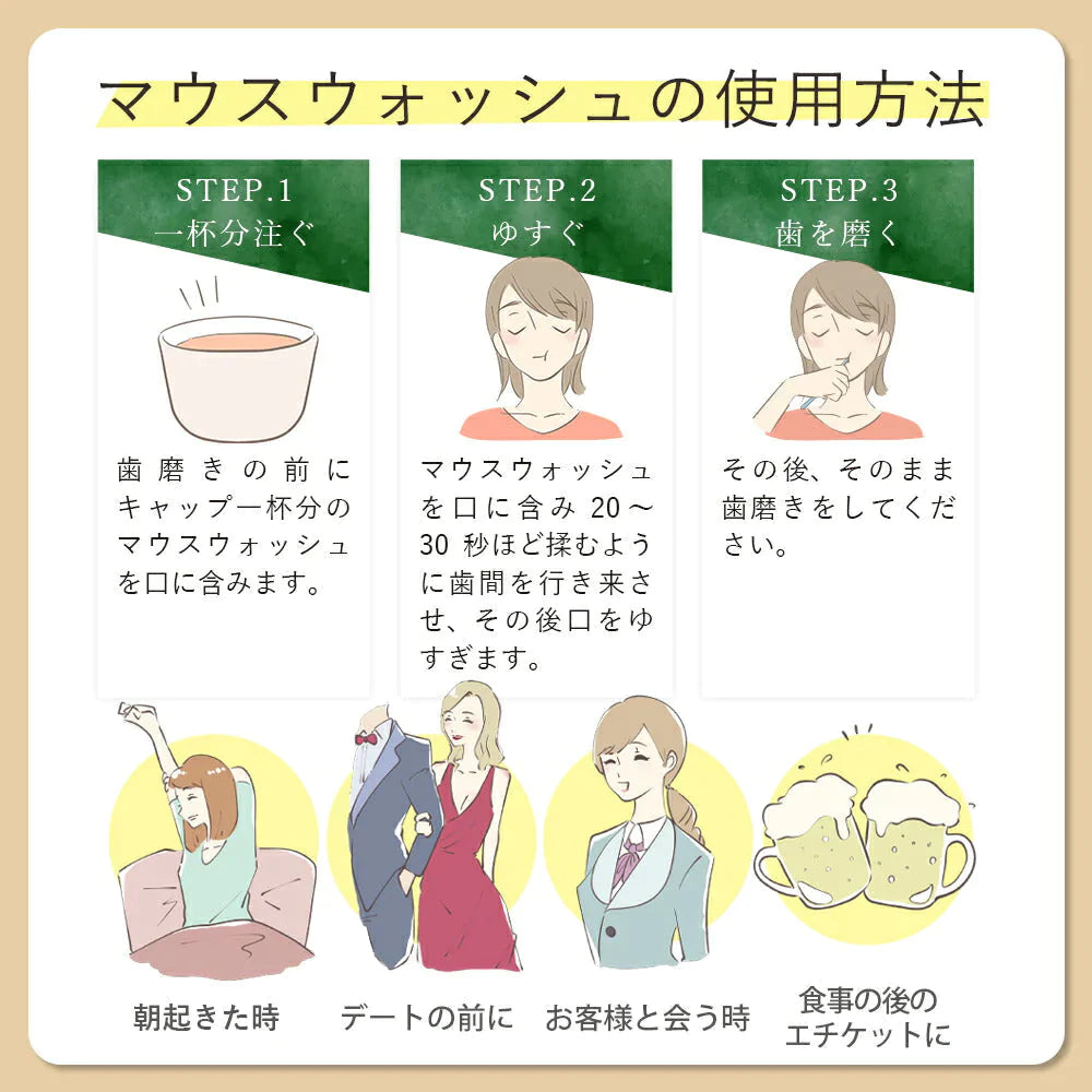 マウスウォッシュ ノンアルコール 低刺激 口臭 予防オルナ オーガニック処方 子供 にも使える 大人 こども 対応 携帯可能 「 汚れ が見える 洗口液 」 日本製 300ml ALLNA ORGANIC