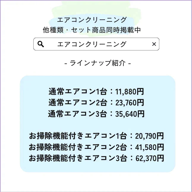 【お掃除機能付きエアコン1台クリーニング 割引クーポン】出張費・駐車場代込みで税込18,480円！  その他費用なし！防カビコートサービス付き！【ハウスクリーニングチケット】