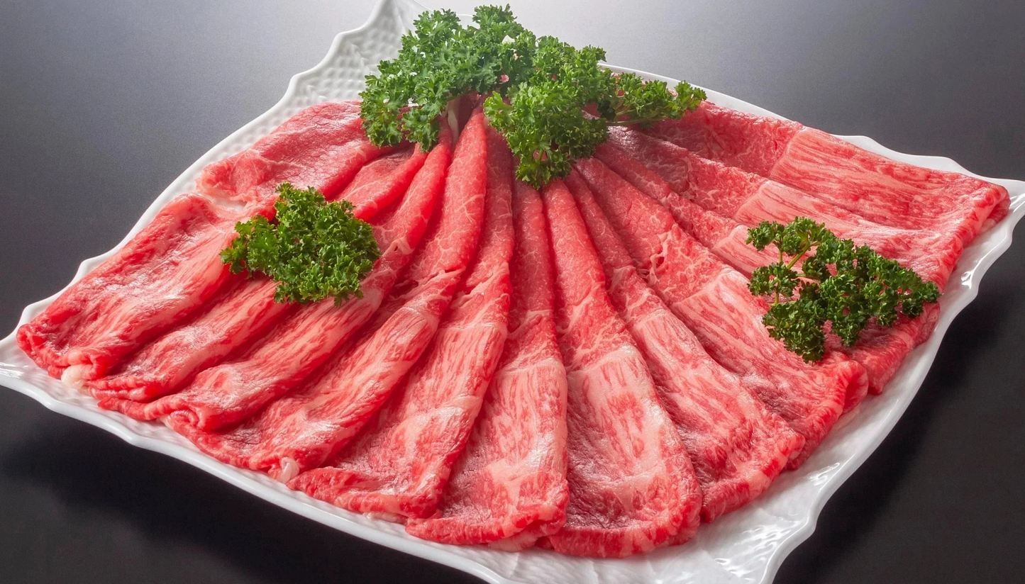 【100gあたり950円】佐賀牛赤身霜降りしゃぶしゃぶすき焼き用（肩・モモ）約400g(400g×1ｐ) 北海道と沖縄を除き 【送料無料】【ゲリラセール】【7月肉の日】