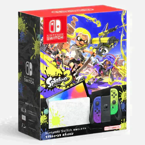 【新品/送料無料～/量販店印なし】任天堂 Nintendo Switch(有機ELモデル) スプラトゥーン3エディション HEG-S-KCAAA 4902370549706