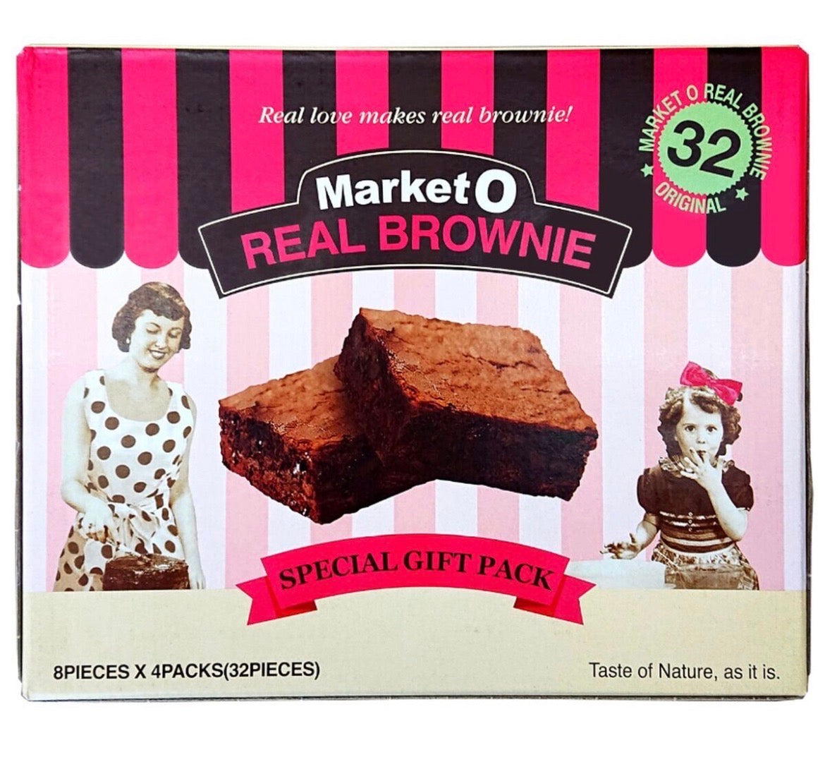24g X 8個   　マーケットオー リアルブラウニー ブラウニー  MARKET O REAL BROWNIE 24g X 8PC
